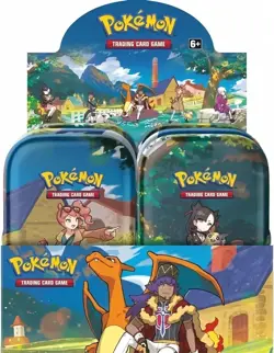 Pokemon TCG Crown Zenith Mini Tin Display 10 Tins - Factory Sealed - Image 1