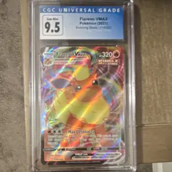 Pokemon Flareon VMAX Evolving Skies 018/203 Single Strike CGC Gem Mint 9.5 - Image 1
