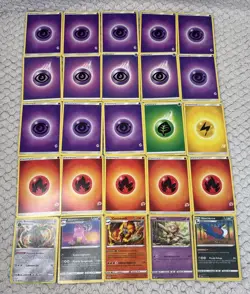 Pokemon Energy Cards 2017 x20 Plus 5x Spanish Cards 2021 - Image 1