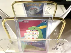 Pokemon Gulpin Illustration Rare IR Stellar Crown 154/142 NM - Image 1