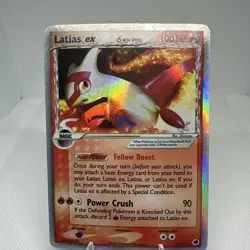 Pokemon Latias ex (Delta Species) 95/101 Dragon Frontiers Holo - Image 2