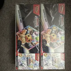 Pokemon Prismatic Evolutions Booster Surprise Box TCG Set - 2 Sealed Boxes - Image 1