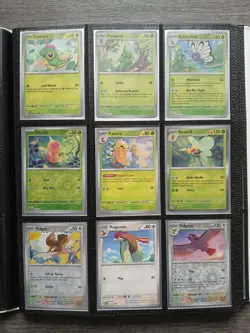 Pokemon 151 basic set #1-165 With Binder Charizard Blastoise Mew Venusaur EX - Image 3