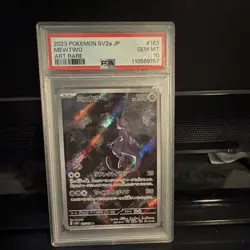 Mewtwo Art Rare Holo SV2a Pokemon Card 151 183 PSA 10 Japanese - Image 1