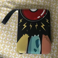 Pokemon TCG Binder with 5 x 8 slot pages and cards included - Image 1