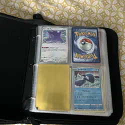 Pokemon TCG Binder with 5 x 8 slot pages and cards included - Image 4