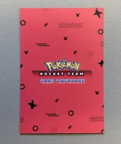 Pokemon Lucario Riolu Cracked Ice Holo Team Rocket Card Database Set Peru - Image 2