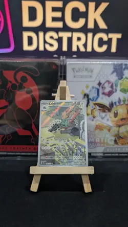 Pokemon TCG Lairon Card Twilight Masquerade 184/167 Illustration Rare Near Mint - Image 1