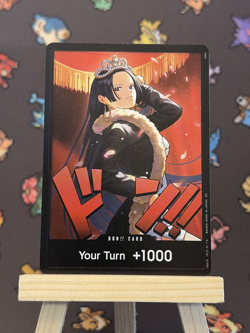 Boa Hancock DON!! Card (Foil) - One Piece EB03 - Extra Booster Heroines Edition - Image 1