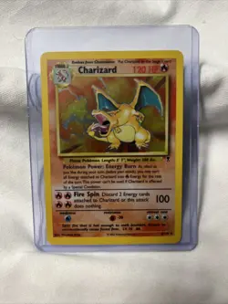 Pokemon Charizard Holo Rare Card 3/110 Legendary Collection - Image 1