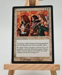 Serras Liturgie Urza´s Saga Magic Karte MTG Deutsch (Serra's Liturgy) 49/350 - Image 1