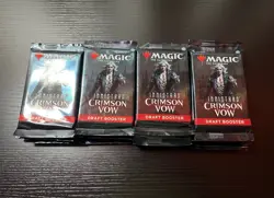 x24 - MTG Magic TCG - Innistrad Crimson Vow Draft Booster Pack - Image 1