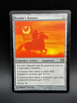 MTG Konda's Banner R Champions of Kamigawa #259 - Image 1