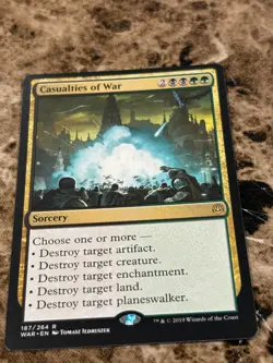 CASUALTIES OF WAR Magic MTG War of the Spark - Image 1