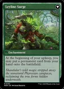 MTG INVASION OF SHANDALAR // LEYLINE SURGE March of the Machine NM - Image 2
