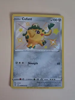 Pokemon TCG Cufant Rare Holo Card SV090/SV122 Shining Fates NM/M - Pack Fresh - Image 1