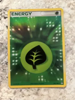 Pokemon EX Power Keepers Leaf Energy Holo Card #103/108 Mod Play Condition - Image 1
