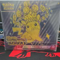 Surging Sparks Elite Trainer Box (ETB) sealed Scarlet & Violet Pokemon - Image 1