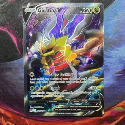 Pokemon TCG Giratina V Lost Origin Full Art Ultra Rare 185/196 - Image 1