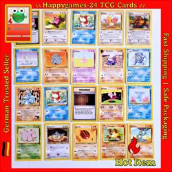 20x Pokemon Karten WOTC Sammlung gemischt div. Set TCG non Holo /U7 - Image 1