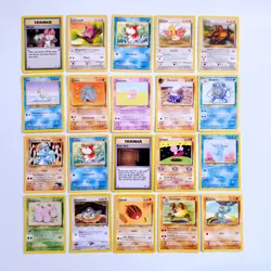 20x Pokemon Karten WOTC Sammlung gemischt div. Set TCG non Holo /U7 - Image 2