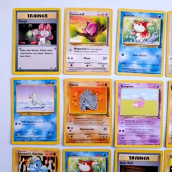 20x Pokemon Karten WOTC Sammlung gemischt div. Set TCG non Holo /U7 - Image 3