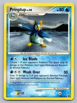 Pokemon TCG Majestic Dawn Prinplup 44/100 - Image 1