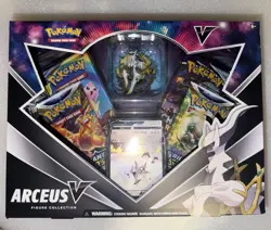 Pokemon TCG Arceus V Figure Box Rare Factory Upside Down Arceus Sealed 820650850165 - Image 1