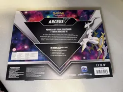 Pokemon TCG Arceus V Figure Box Rare Factory Upside Down Arceus Sealed 820650850165 - Image 3