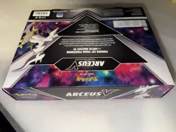 Pokemon TCG Arceus V Figure Box Rare Factory Upside Down Arceus Sealed 820650850165 - Image 5