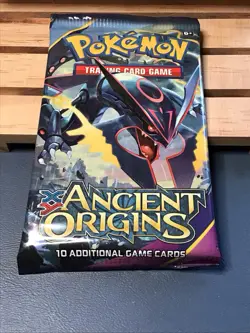 Pokemon TCG | XY Ancient Origins | 1 Booster Pack | Mega Rayquaza Art | New - Image 3