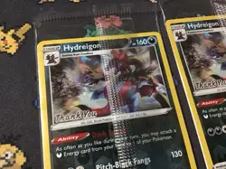 2x Pokemon TCG Hydreigon 110/189 Reverse Holo Thank You Promo Sealed Packs - Image 2