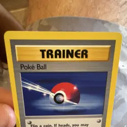 POKEMON TCG WOTC BASE SET POKE BALL #64/64 1ST EDITION TRAINER 1999 COMMON - Image 3