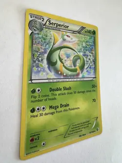Pokemon Serperior 13/149 Boundaries Crossed Holo Rare - 2012 LP - Image 2