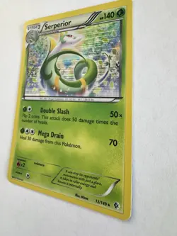 Pokemon Serperior 13/149 Boundaries Crossed Holo Rare - 2012 LP - Image 3