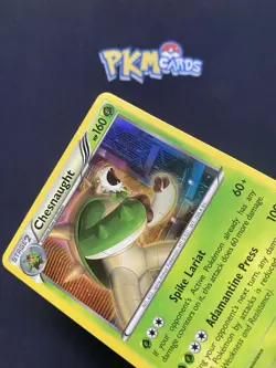 Pokemon TCG Chesnaught Breakthrough 11/162 Holo Rare LP. - Image 2