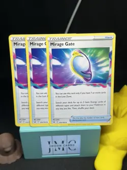 3x Mirage Gate 163/196 x3 - Lost Origin - Pokemon TCG - Playset - NM - Image 1