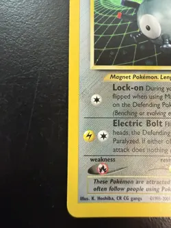 Pokemon TCG Magnemite Neo Discovery Holo 7/75 Vintage WOTC 2000 NM! - Image 2