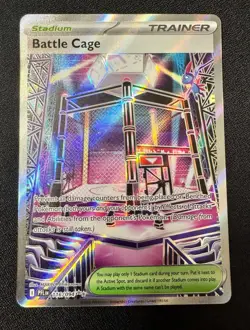 Battle Cage 116/094 Me02: Phantasmal Flames Full Art Pokemon NM - Image 1
