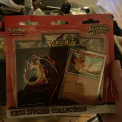 Pokemon TCG: Mega Evolution Ascended Heroes Tech Sticker Collection - Charmander - Image 1