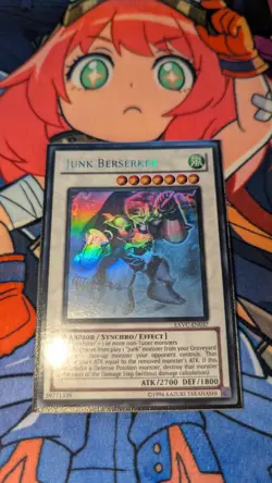 YuGiOh! | Junk Berserker | EXVC-EN037 Ghost Rare | NM - Image 1