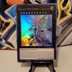 Yu-Gi-Oh! Galaxy-Eyes Cipher X Dragon GFTP-EN011 1st Edition Ultra Rare NM - Image 1