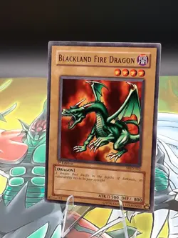 Yu-Gi-Oh! Blackland Fire Dragon MRD-062 1st Edition NM - Image 2