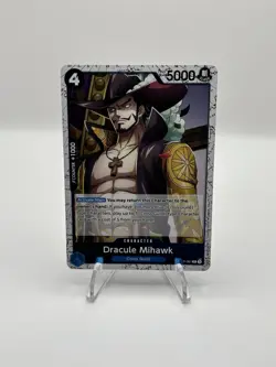 One Piece CCG Dracule Mihawk 3x Card Playset - P-081 - English - ALL MINT - Image 2