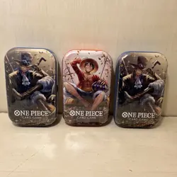 One Piece TCG Tin Pack Set Vol. 2 (TS-02, OP13) New Factory Sealed Set Of 3 - Image 1