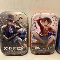One Piece TCG Tin Pack Set Vol. 2 (TS-02, OP13) New Factory Sealed Set Of 3 - Image 2