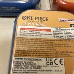 One Piece TCG Tin Pack Set Vol. 2 (TS-02, OP13) New Factory Sealed Set Of 3 - Image 5