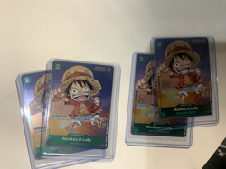 $250 Loy (4) One Piece Monkey D. Luffy P-037 1st Anniversary Tournament Promo - Image 1