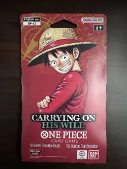 One Piece TCG Illustration Box Vol 5 x2/DF-03/OP-13 Booster Pack - Image 2