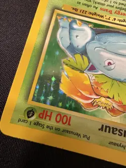 Pokemon Venusaur Base Set 15/102 Holo English 1999 TCG WOTC Card - MP - Image 4